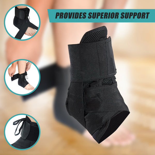 Ankle Brace Stabilizer Sprain & Instability Large Orthotics Braces & Sleeves