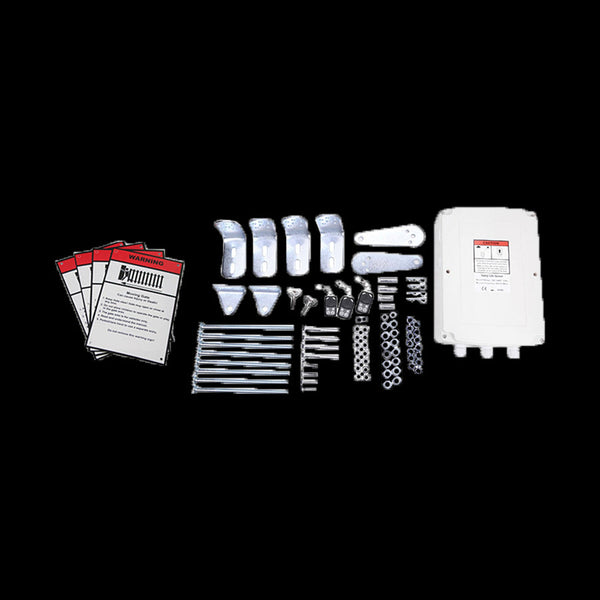 1000Kg 20W Solar Double Swing Auto Motor Remote Gate Opener Gate Openers