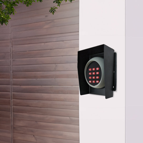 Wireless Keypad Entry For Swing And Sliding Gate With Metal Casing Garage Door Remotes
