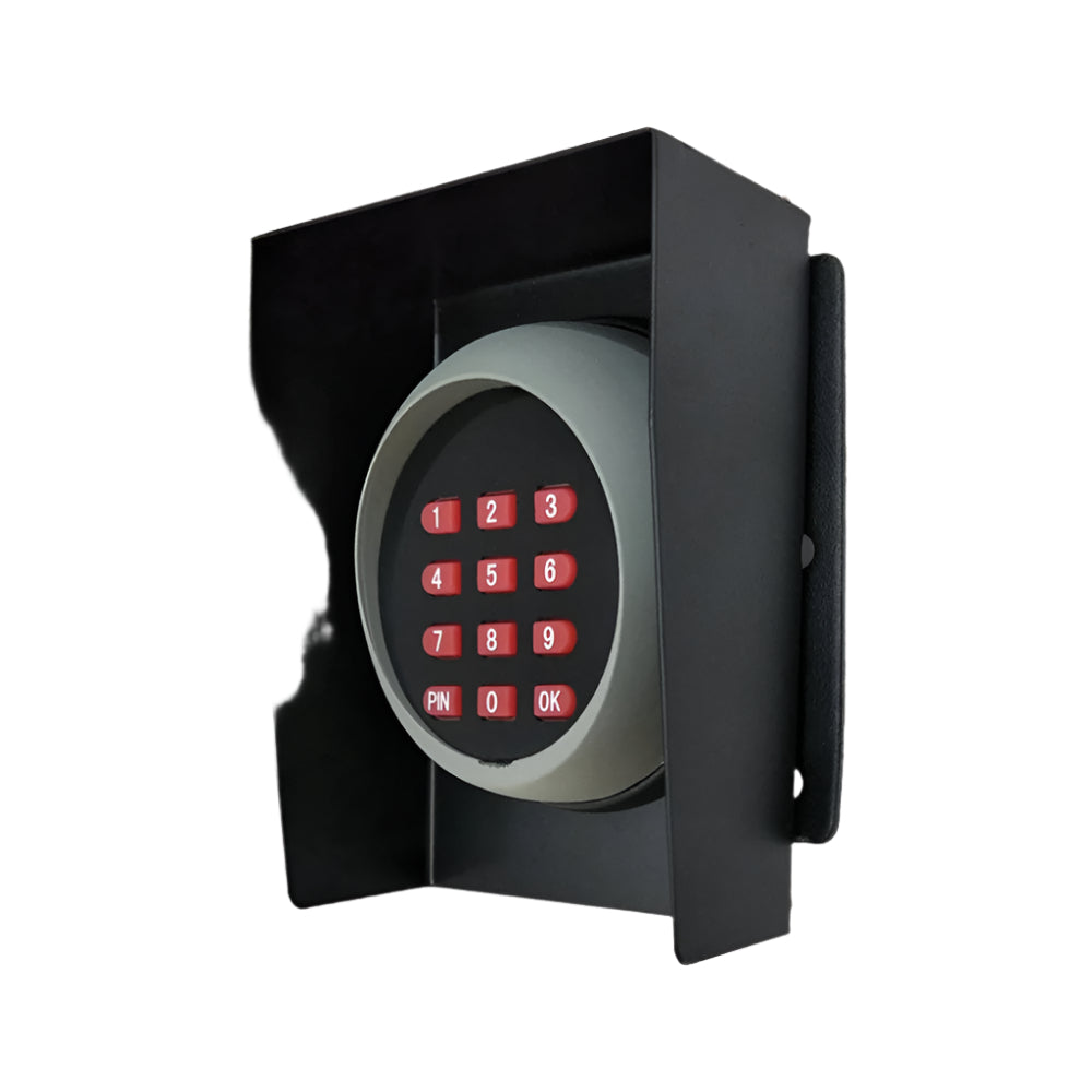 Wireless Keypad Entry For Swing And Sliding Gate With Metal Casing Garage Door Remotes