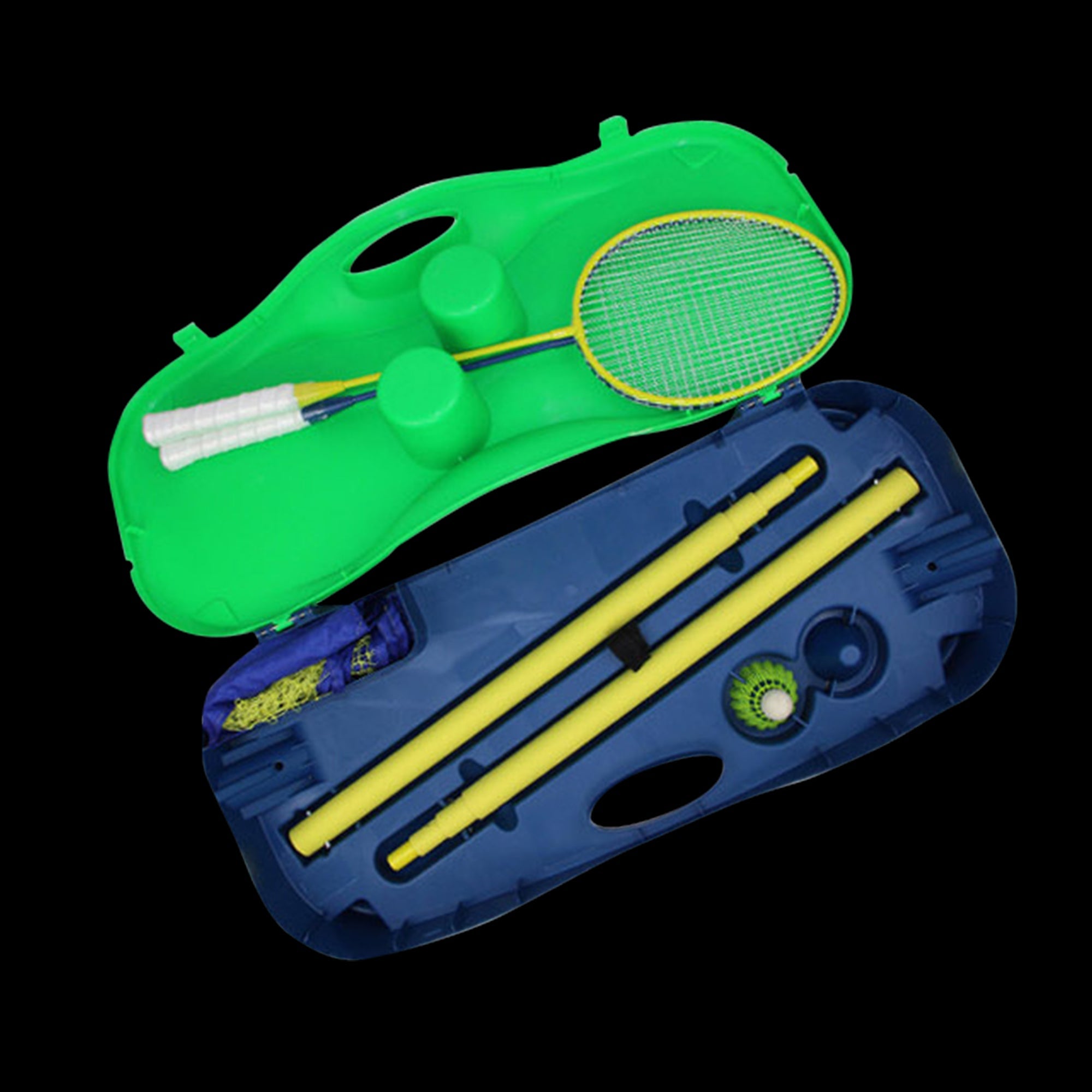 Folding Combo Set Net Outdoor Sports Badminton