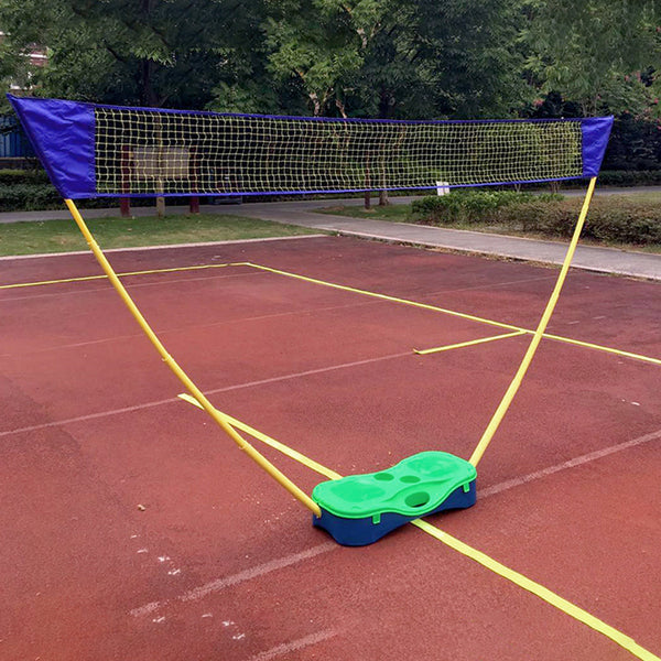 Folding Combo Set Net Outdoor Sports Badminton