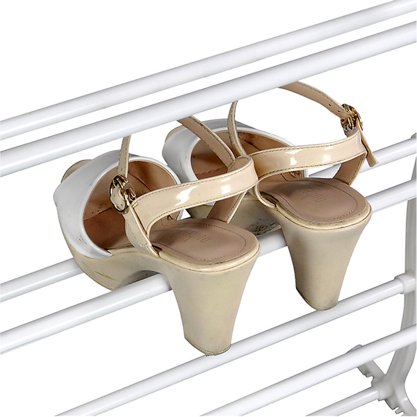 Randy & Travis Machinery 36 Pair Shoe Holder Organiser Over The Door Hanging Shelf Rack Storage Hook Shoe Organisers