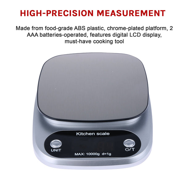 Kitchen Scale Digital Postal Lcd Electronic Weight Scales Food Shop 10Kg/1G Kitchen Scales
