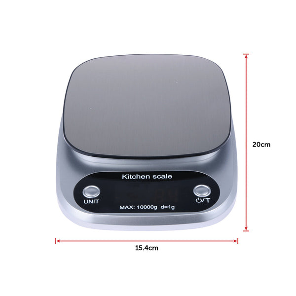 Kitchen Scale Digital Postal Lcd Electronic Weight Scales Food Shop 10Kg/1G Kitchen Scales