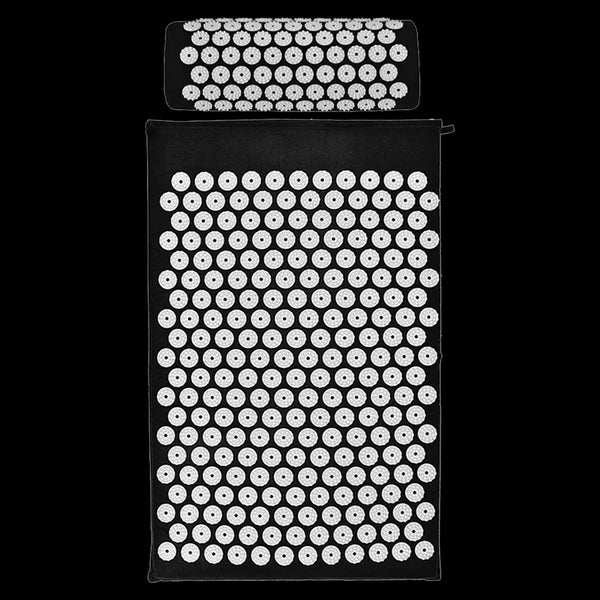 Massage Acupressure Yoga Mat With Pillow Sit Mats Cut Pain Stress Soreness Exercise Mats