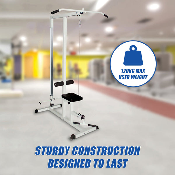 Home Fitness Multi Gym Lat Pull Down Workout Machine Bench Exercise Home Gyms