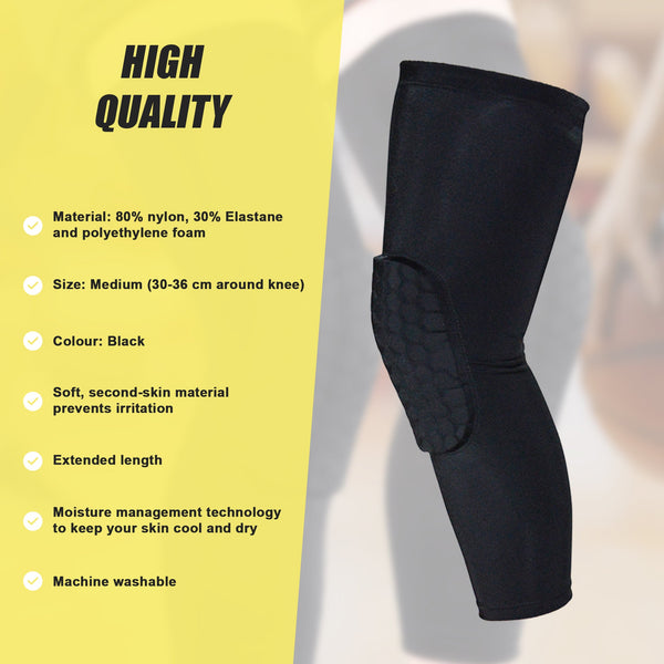 Knee Sleeve Guard Support Brace Sport Compression Calf Running Orthotics Braces & Sleeves