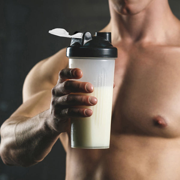 10X 700Ml Gym Protein Supplement Drink Blender Mixer Shaker Ball Bottle Other Bottles & Hydration