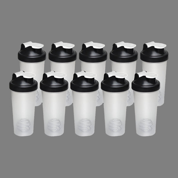 10X 700Ml Gym Protein Supplement Drink Blender Mixer Shaker Ball Bottle Other Bottles & Hydration