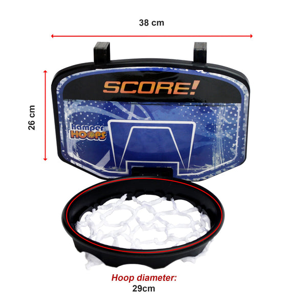 Hamper Basketball Laundry Hoop Hanging Clothes Storage Kids Fun Door Bag Laundry Baskets & Hampers