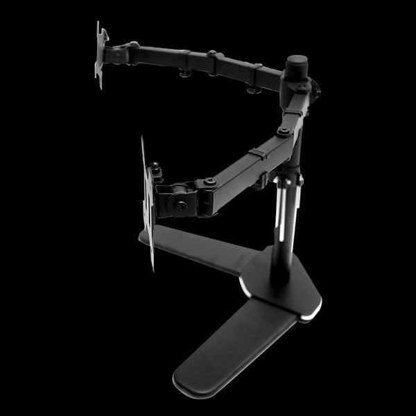 13" 27" Dual Screen Monitor Stand Tv Bracket Computer Display Desk Mount Holder Monitor Mounts & Stands