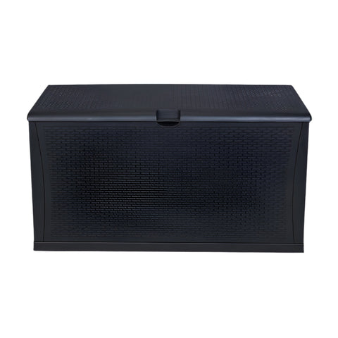 Patio Deck Box Outdoor Storage Plastic Bench 450 Litre Storage Deck Boxes