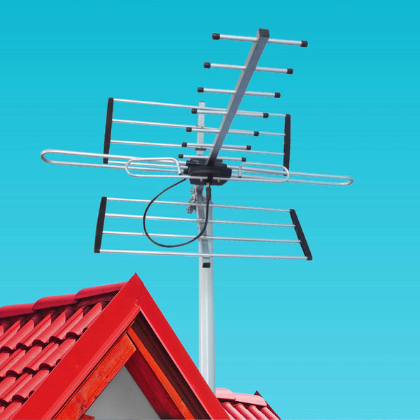 Digital Tv Outdoor Antenna Aerial Uhf Vhf Fm Australian Signal Booster Antennas