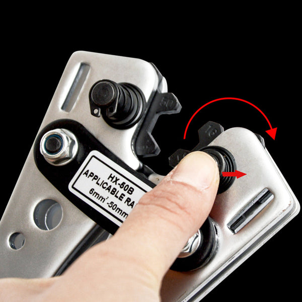 6 50 Mm2 Wire Crimper Cable Electric Tube Crimping Hand Tool Battery Lug Hand Crimpers & Strippers