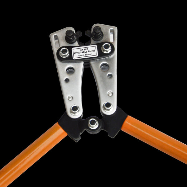 6 50 Mm2 Wire Crimper Cable Electric Tube Crimping Hand Tool Battery Lug Hand Crimpers & Strippers