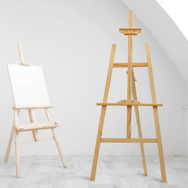 Pine Wood Easel Artist Display Painting Shop Tripod Stand Wedding Other Painting Accessories