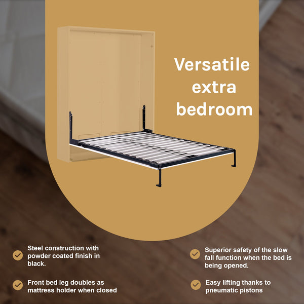 Palermo Double Size Wall Bed Mechanism Hardware Kit Diamond Edition Double Bed Frames