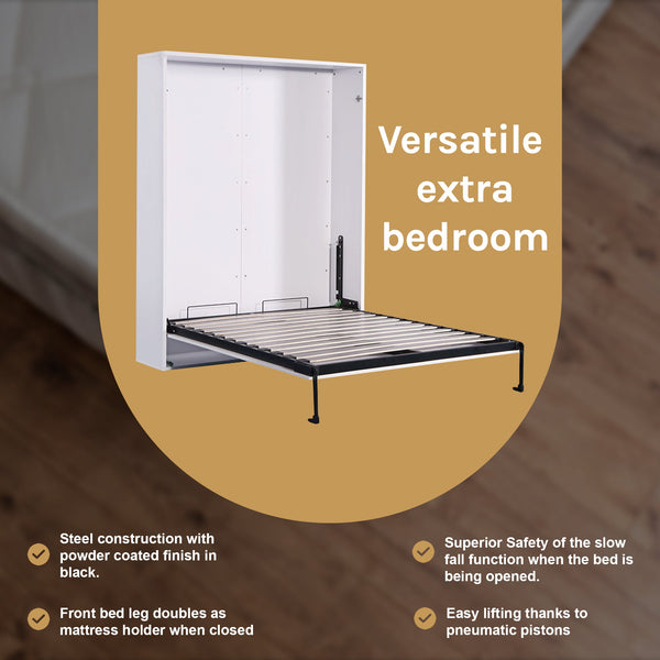 Palermo Double Size Wall Bed Diamond Edition Double Bed Frames