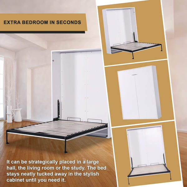 Palermo Double Size Wall Bed Diamond Edition Double Bed Frames