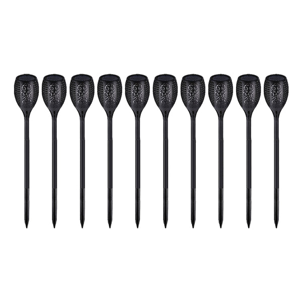 10 Pack Solar Torch Lights 96 Led Flickering Lighting Dancing Flame Garden Lamp Garden & Patio Torches