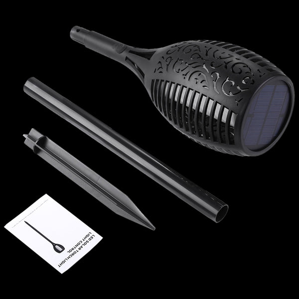 10 Pack Solar Torch Lights 96 Led Flickering Lighting Dancing Flame Garden Lamp Garden & Patio Torches