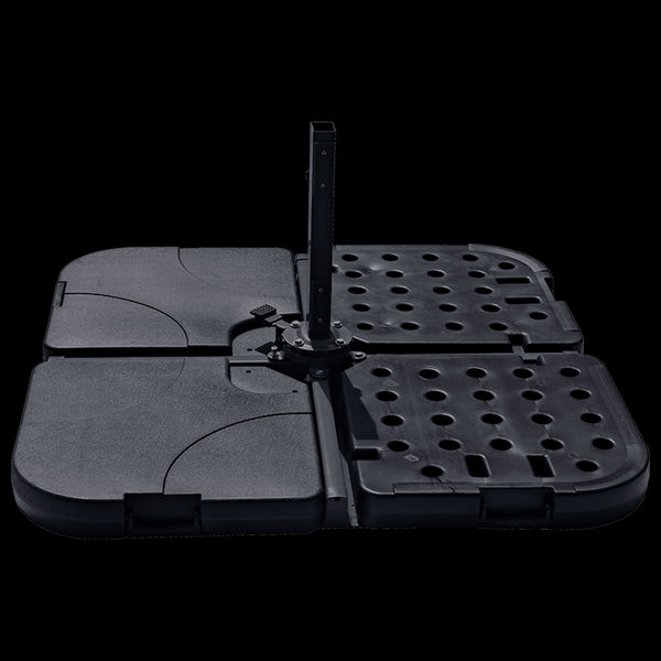 Outdoor Patio 4 Piece Cantilever Offset 3M Umbrella Base Stand Weight Water Sand Umbrella Stands