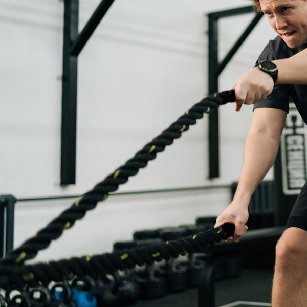 Battle Rope Dia 3.8Cm X 9M Length Poly Exercise Workout Strength Training Skip Jump Ropes