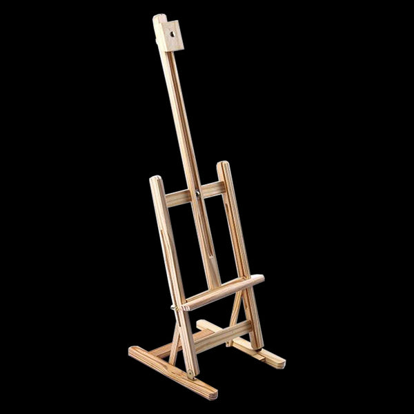 Tabletop Easel Wood Studio H Frame Artist Display Painting Shop Tripod Stand Wedding Easels