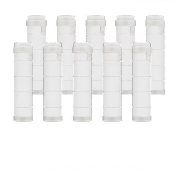 Hollow Out Household Super Pressurized Showerhead Bathroom Water Heater Turbo Large Outlet Five Level Filter Shower Heads & Combos