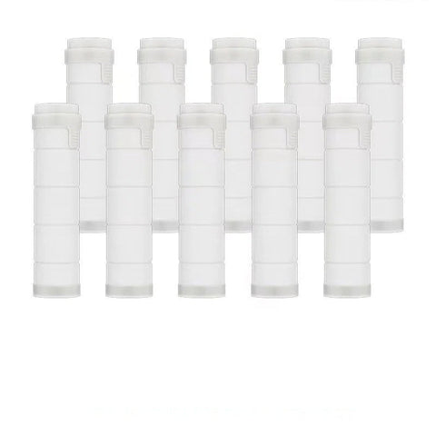 Hollow Out Household Super Pressurized Showerhead Bathroom Water Heater Turbo Large Outlet Five Level Filter Shower Heads & Combos