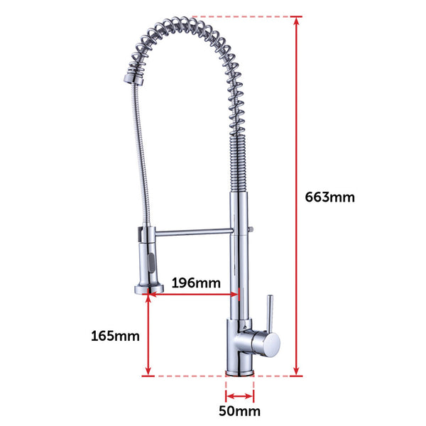 Basin Mixer Pull Out Kitchen Tap Faucet Laundry Sink Kitchen Taps