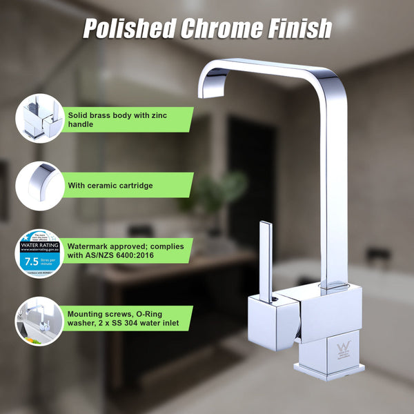 Basin Mixer Tap Faucet Kitchen Laundry Bathroom Sink Kitchen Taps