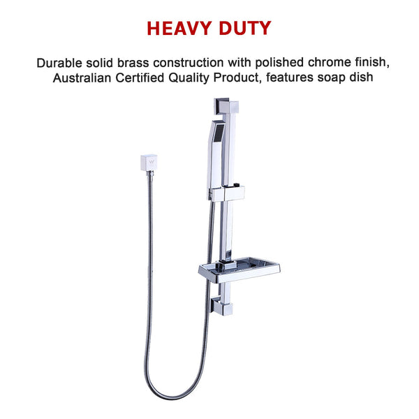Hand Held Shower Rail Soap Dish Bathroom Set Other Bathroom Accessories