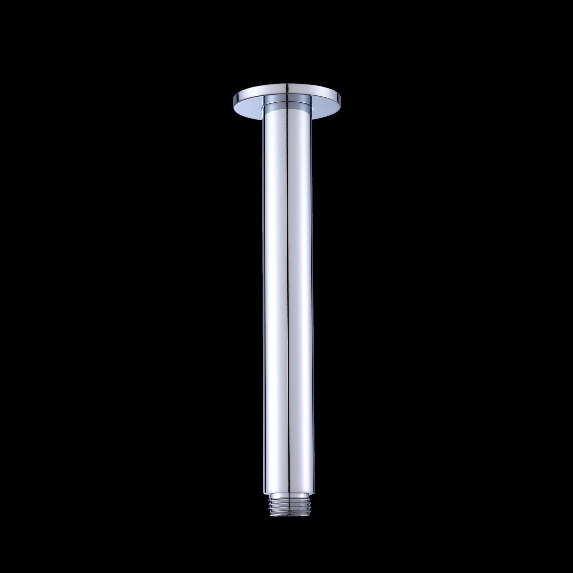 Shower Head Arm Wall Connector Round Bathroom Rainforest Showerhead Shower Heads & Combos