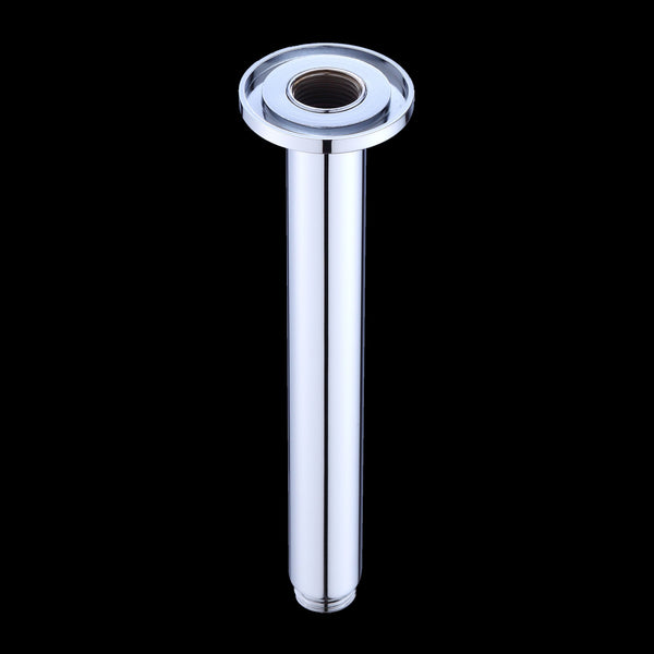 Shower Head Arm Wall Connector Round Bathroom Rainforest Showerhead Shower Heads & Combos