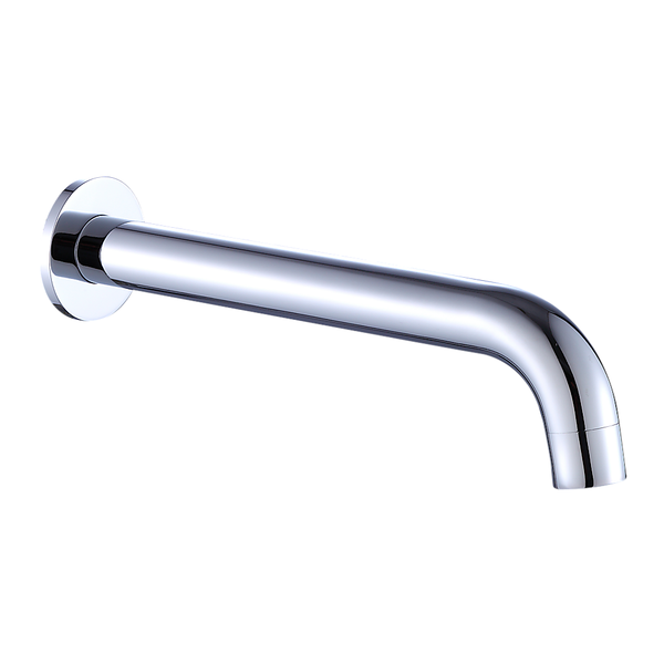 220Mm Bath Spout In Polished Chrome Finish Bath Taps