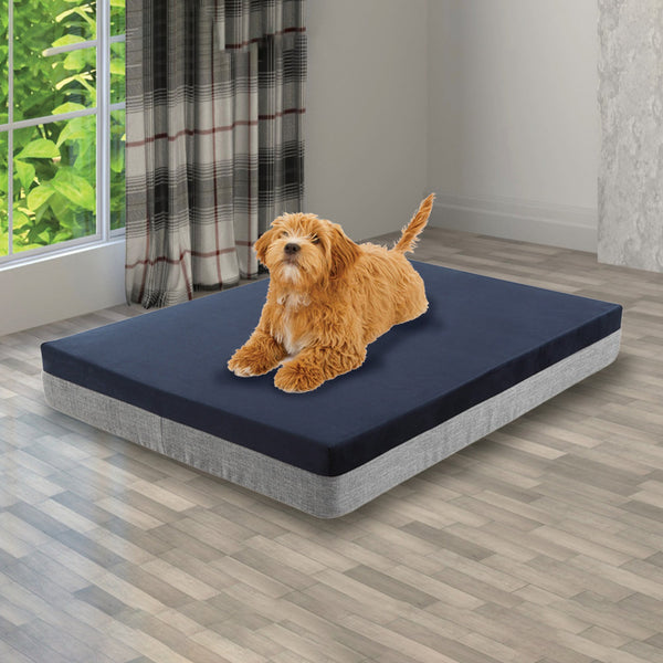 Memory Foam Dog Bed 15Cm Thick Large Orthopedic Waterproof Big Pet Beds