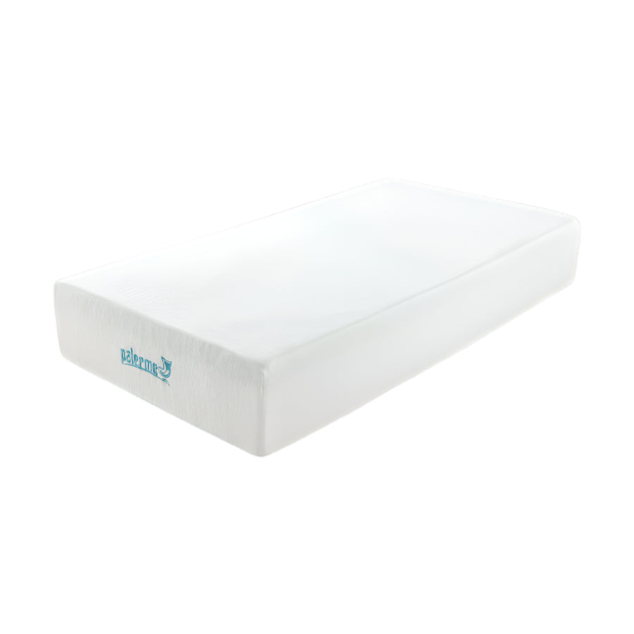 King Single Mattress 30Cm Memory Foam Green Tea Infused White Mattresses