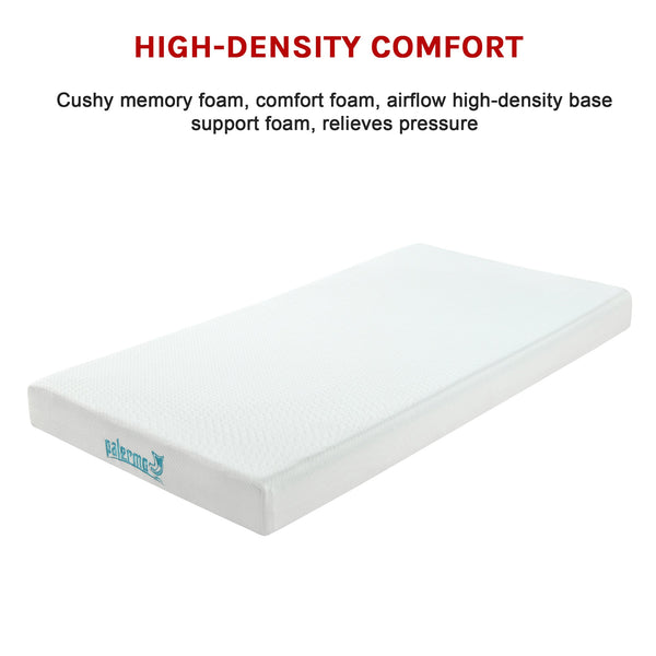 Palermo King Single Mattress Memory Foam Green Tea Infused Certipur Mattresses