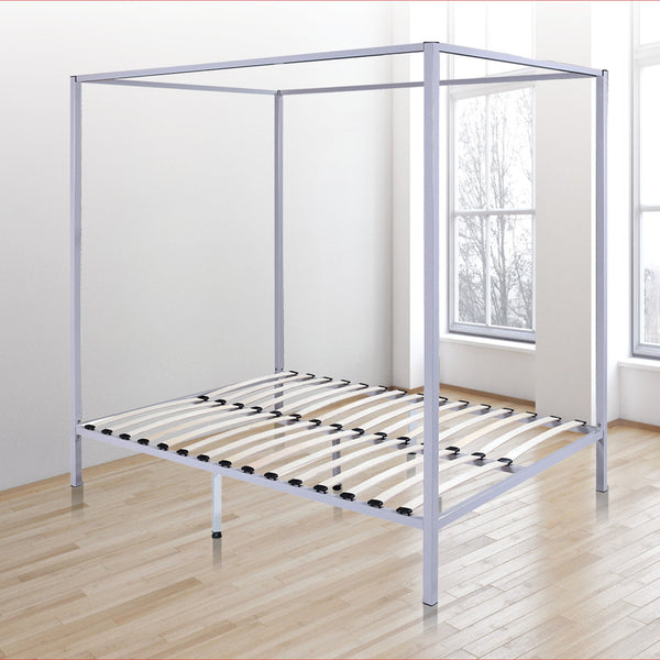 4 Four Poster Double Bed Frame Double Bed Frames