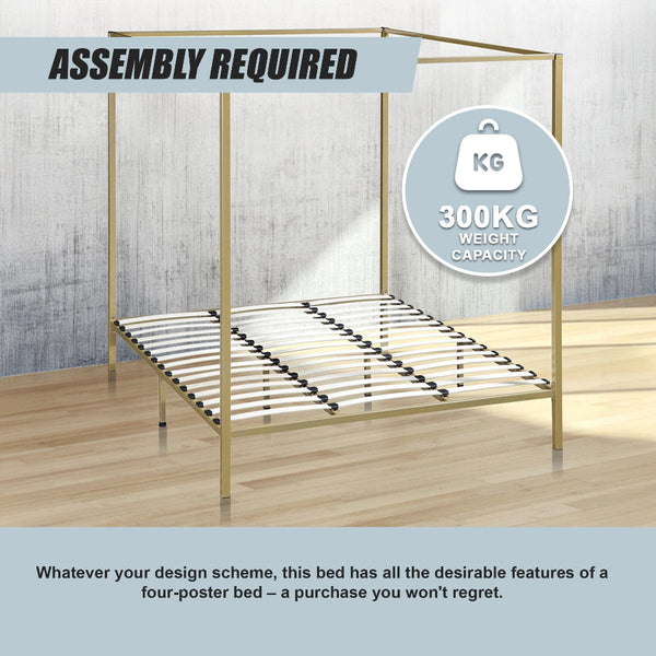 4 Four Poster King Bed Frame King Bed Frames
