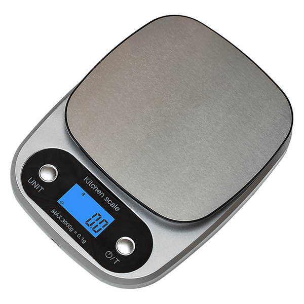 0.1G High Precision Kitchen Scale Rechargable Food Digital 3Kg Kitchen Scales
