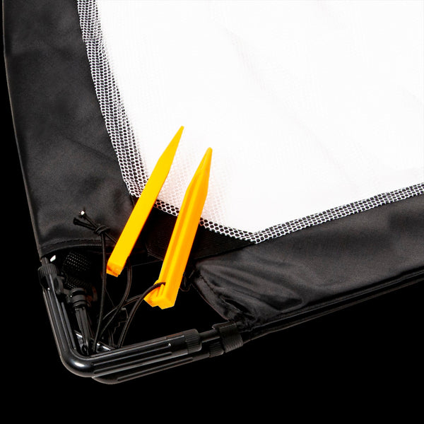 Pair Of Soccer Football Goals 180Cm Pop Up Portable Quick Set Soccer Goals