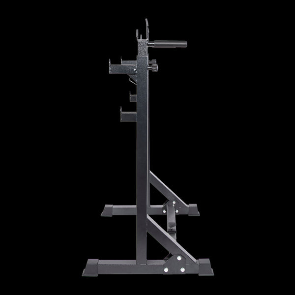 Commercial Squat Rack Adjustable Pair Fitness Exercise Weight Lifting Gym Barbell Stand Barbells & Attachments