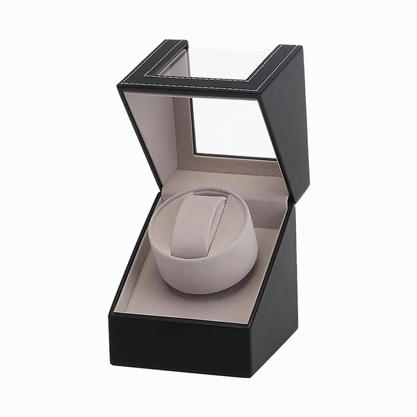 Randy & Travis Machinery Automatic Watch Winder Display Box Case Motor Rotation Storage Pu Leather Watch Winders