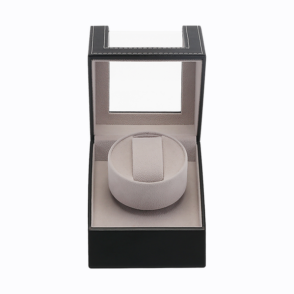 Randy & Travis Machinery Automatic Watch Winder Display Box Case Motor Rotation Storage Pu Leather Watch Winders