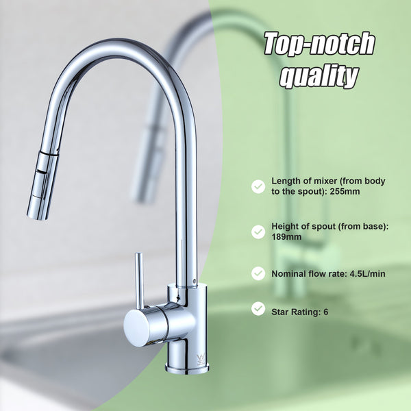 Basin Mixer Tap Faucet Kitchen Laundry Bathroom Sink Kitchen Taps