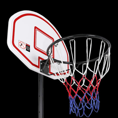 Basketball Ring Hoop Height Adjustable Portable Set Basketballs