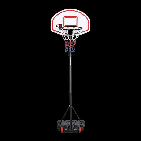 Basketball Ring Hoop Height Adjustable Portable Set Basketballs